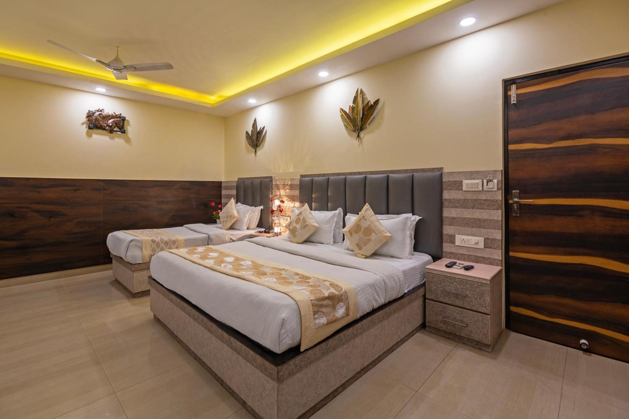 Hotel Mahajan International, Delhi Airport New Delhi Rom bilde